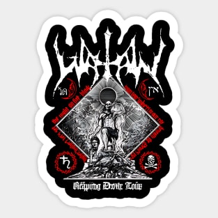 WATAIN  REAPING DEATH TOUR Sticker